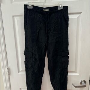 Women’s cloth & stone black joggers